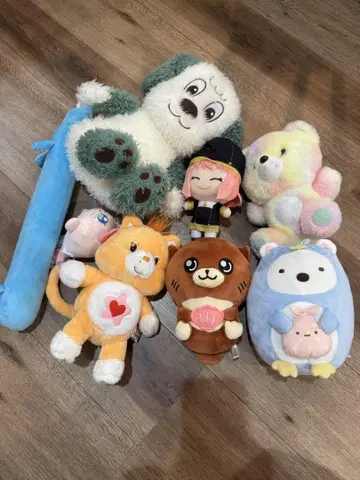 봉제 인형 세트 다양한 캐릭터