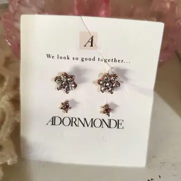 ADORNMONDE 연골 귀걸이 로즈 골드