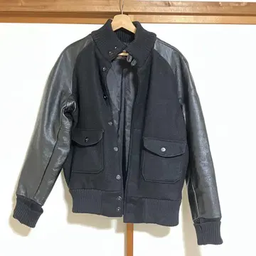 SKOOKUM 바시티 자켓 38 블랙