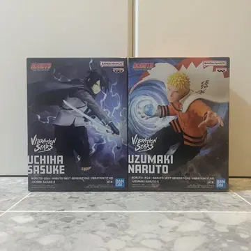 나루토 사스케 BORUTO 피규어 2체 세트