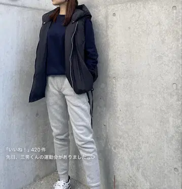 [ 새상품 미사용 ] 속기모 스웨트 팬츠 그레이
