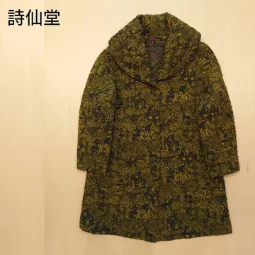 시선당 by hitoshi 패딩 자켓 코트 올 패턴 일본제 크레이프 원단