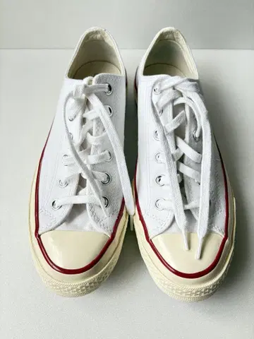 컨버스 CT70 로우컷 25.5cm 화이트 거의 새상품