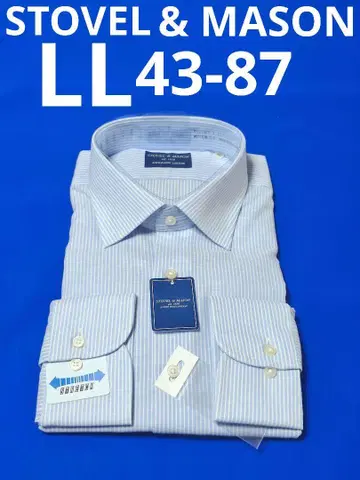 STOVEL & MASON LL 43-87 남성용 와이셔츠 긴팔