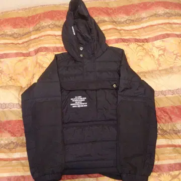BURTLE 4062 M 블랙 후드티 아노락 방한