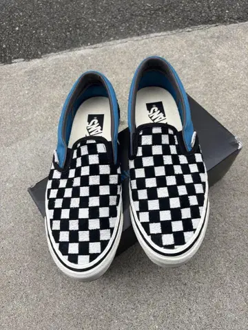 LiberRaiders 체커 패턴 슬립온 vans
