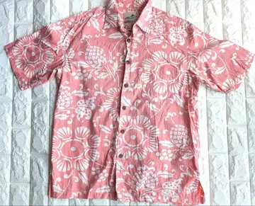 [새상품급] KAHALA HAWAII 카하라 아로하 셔츠 핑크