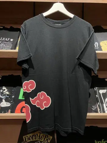 00s NARUTO 나루토 SHIPPUDEN 티셔츠 블랙