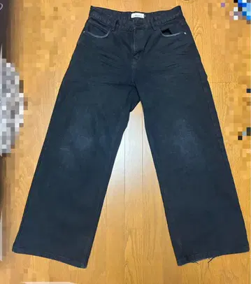 Menes 블랙 데님 M