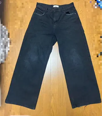 Menes 블랙 데님 M