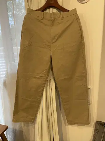 GAP 베이지 배기 핏 치노 팬츠 30/30