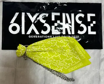 GENERATIONS 반다나 키체인