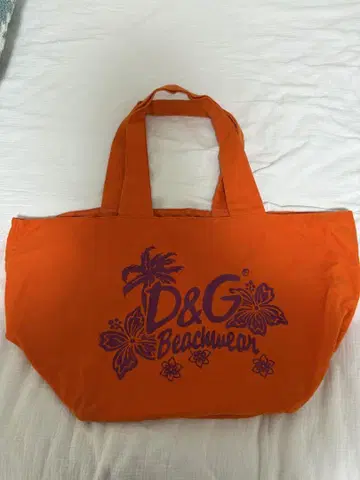 D&G 비치 의류 에코백 오렌지