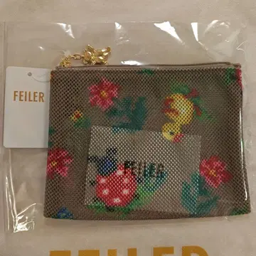 페이러 하이디 메쉬 파우치 베이지 미니