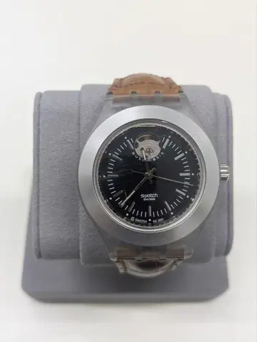 하자품 스와치 IRONY Diaphane Automatic