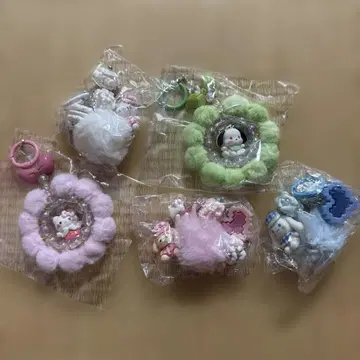 산리오 키링 5개 세트