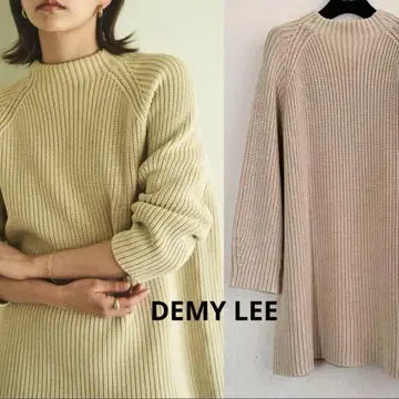 데밀리 코튼 니트 아제 편직 론 헤르만 DEMY LEE 새상품급