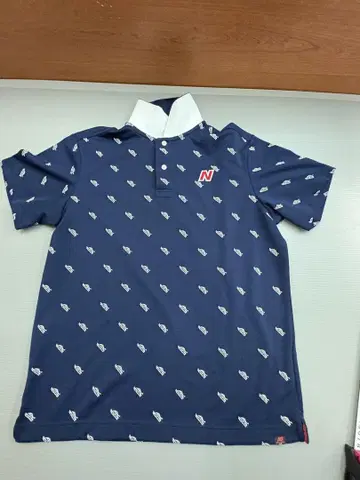 새상품급! New Balance 네이비 피케 셔츠 골프