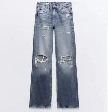 zara 데미지 데님 팬츠 미사용 새상품