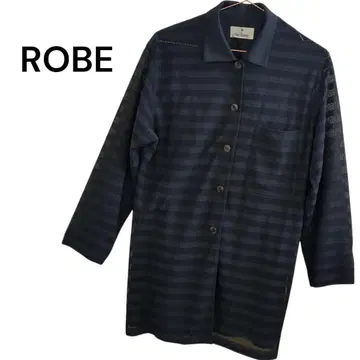 ROBE 여성용 가디건 긴팔 셔츠 버튼 시어 올 시즌