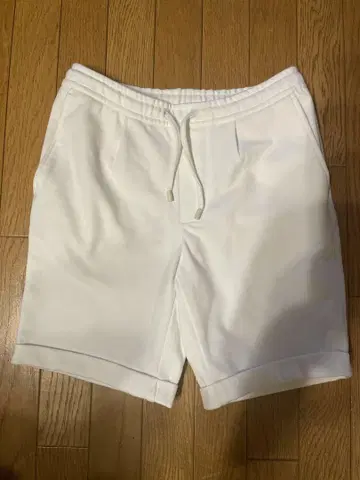 ZARA 하프 팬츠 화이트 S