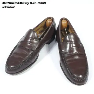 MONOGRAMS By G.H. Bass LOAFERS US9.0D