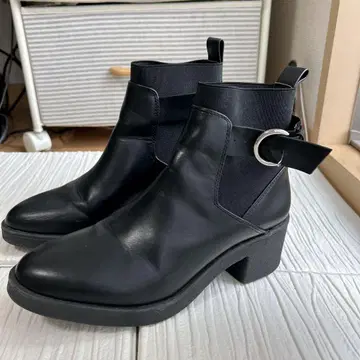 ZARA 사이드 고어 부츠 블랙 23.5~24.0