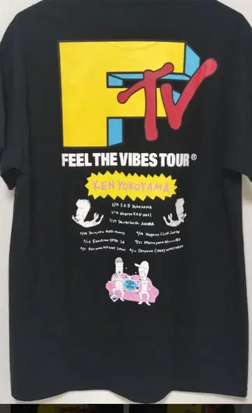 새상품! ken yokoyama 투어 T M 사이즈