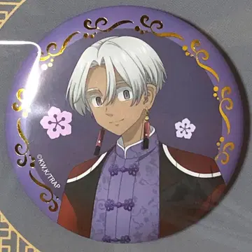 도쿄 리벤저스 차이나타운 미션 금박 캔뱃지 쿠로카와 이자나