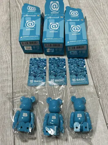BASIC 베어브릭 시리즈 41 베이직 B 3체 세트