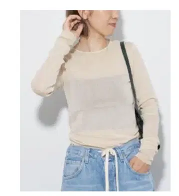 메쉬 쉬어 롱T
