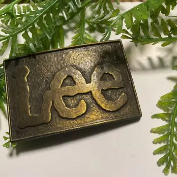 Lee 버클 로고 빈티지