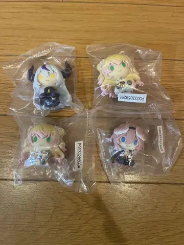 Vtuber 캐릭터 인형/마스코트 4개 세트