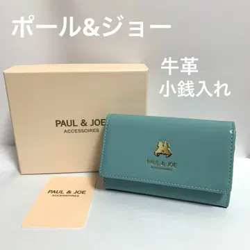 [ 새상품 ] PAUL&JOE 폴앤조이, 더블캣 메탈, 동전 지갑 H