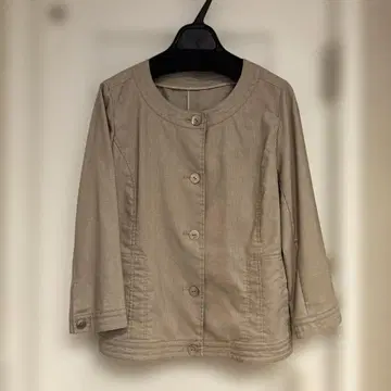 새상품 레나운 심플 라이프 노카라 자켓 M 사이즈