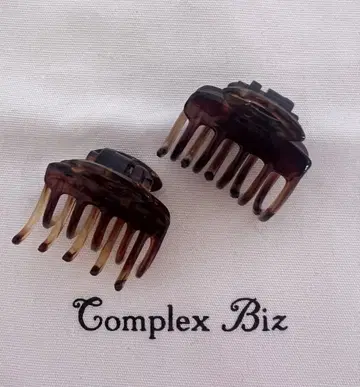 Complex Biz 컴플렉스 비즈 돔 돌클립 2개