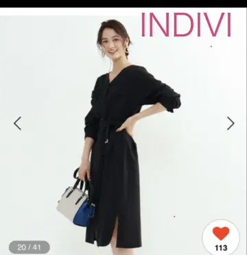 INDIVI 인디비 원피스 작은 사이즈 05 XS