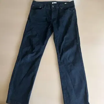 Hanes 하의 청바지 블랙 스트레이트 W88 데님 헤인즈