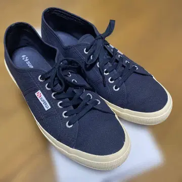 SUPERGA NAVY 캔버스 스니커즈 size44
