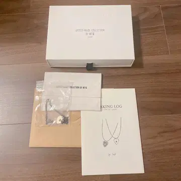 BTS artist made 아티스트 메이드 SUGA 윤기 목걸이