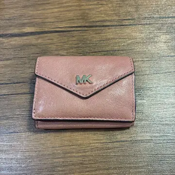 Michael Kors 더스티 핑크 3단 폴더형 지갑