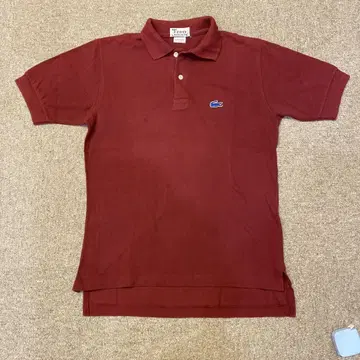 IZOD LACOSTE 실 감기 택 파랑 악어 70s M 사이즈