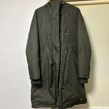 DICKIES 후드 부착 다운 자켓 올리브 그린