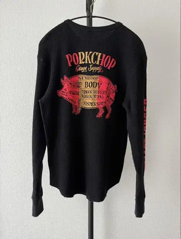 PORKCHOP GARAGE SUPPLY 써멀 롱T 포크찹
