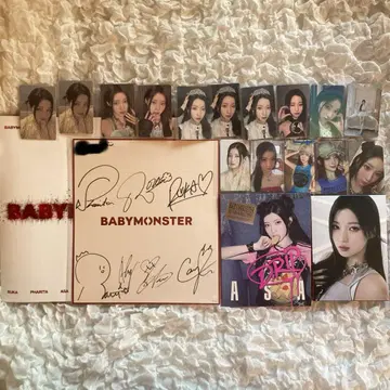 [ 레어템 선착순 ] BABYMONSTER 친필 사인 미니 앨범 drip