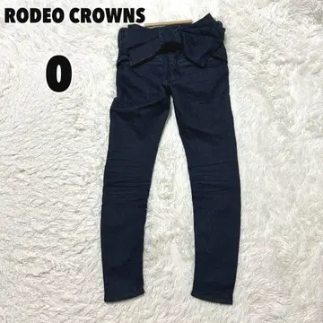 RODEO CROWNS 로데오 크라운 빅 리본 데님 팬츠