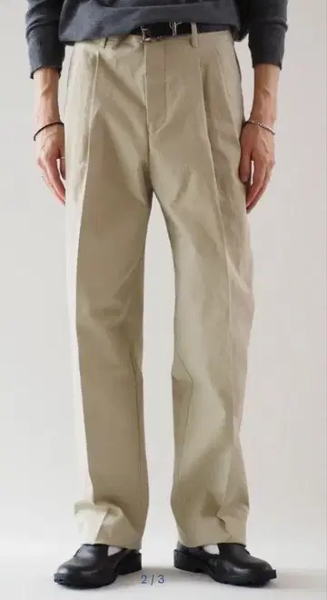 MAATEE & SONS 나의 치노 키미 베이지