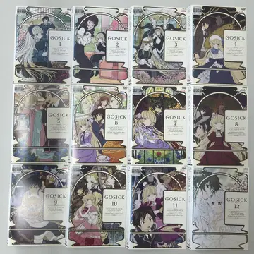 GOSICK DVD 전 12권 전권 세트 렌탈 포함 고딕