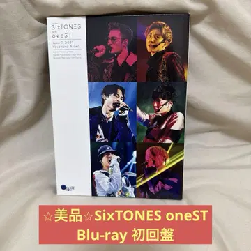 새상품급 SixTONES oneST Blu-ray 초회한정반