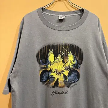 미국제 CRAZY SHIRTS 클레이지 셔츠 크리반 캣 L